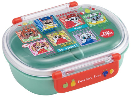 Skater Paw Patrol Kids Lunch Box 360Ml Antibacterial Made in Japan For Boys- Japan Figure Store - #1 Bring To You The Best Japanese Goods