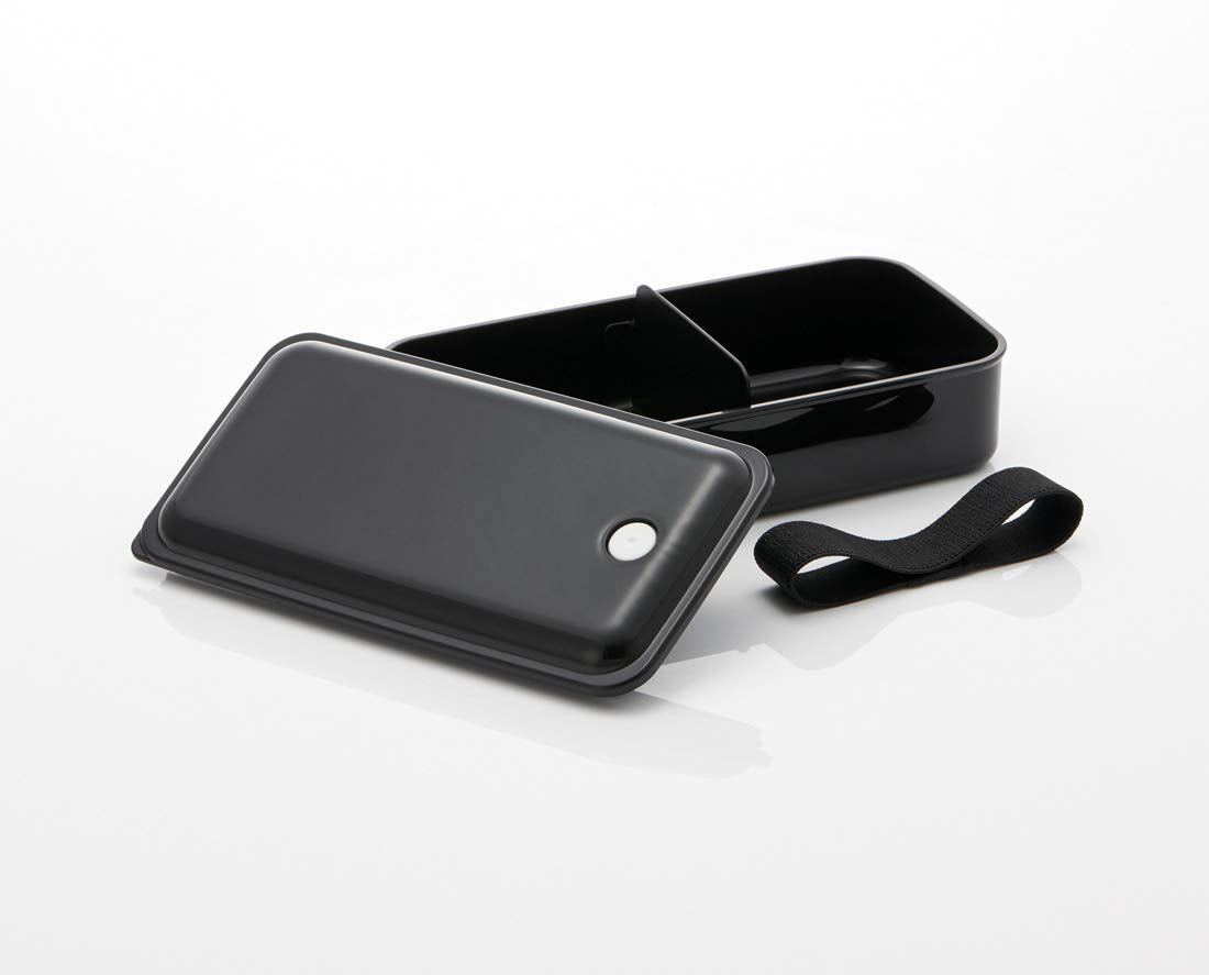 Skater Retro French Black Lunch Box 830Ml Antibacterial Silver Ion 1 Tier- Japan Figure Store - #1 Bring To You The Best Japanese Goods