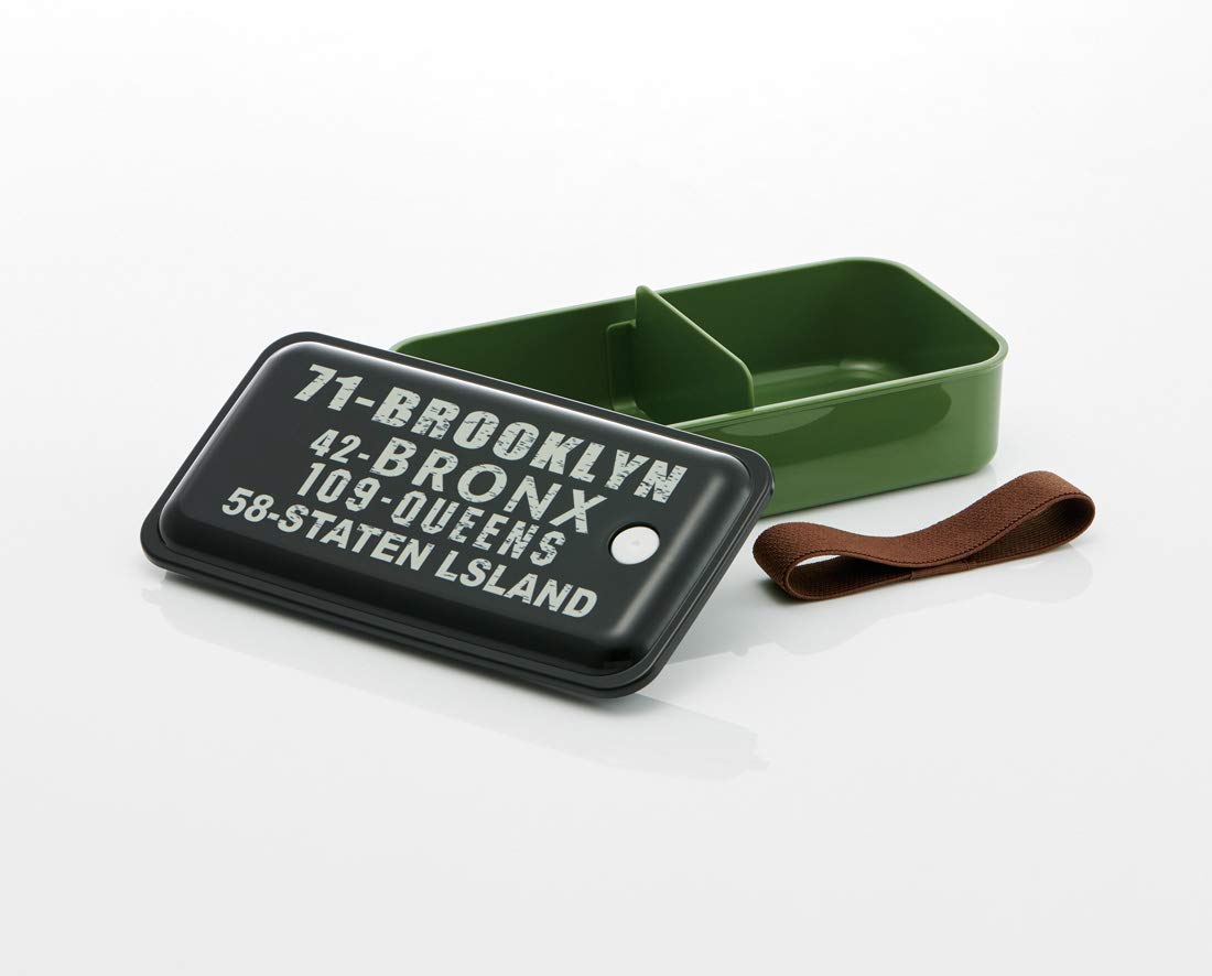 Skater 1 Tier Brooklyn Pal8Ag Lunch Box 830ml - Silver Ion Antibacterial with Fluffy Serving & Integrated Gasket- Japan Figure Store - #1 Bring To You The Best Japanese Goods