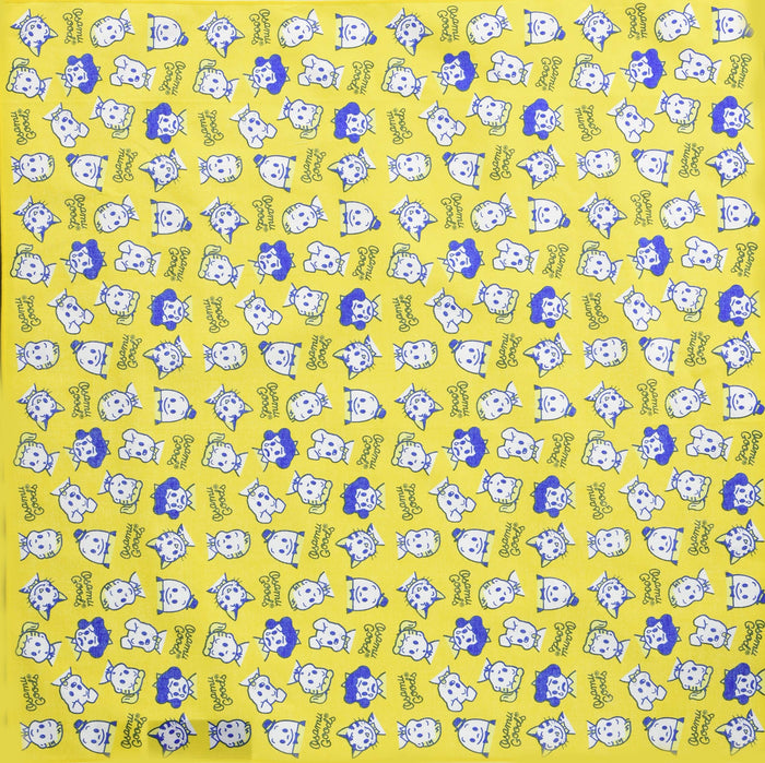 Large Skater Lunch Cloth 52x52cm - Osamu Goods Design Face Kb56 by Skater- Japan Figure Store - #1 Bring To You The Best Japanese Goods