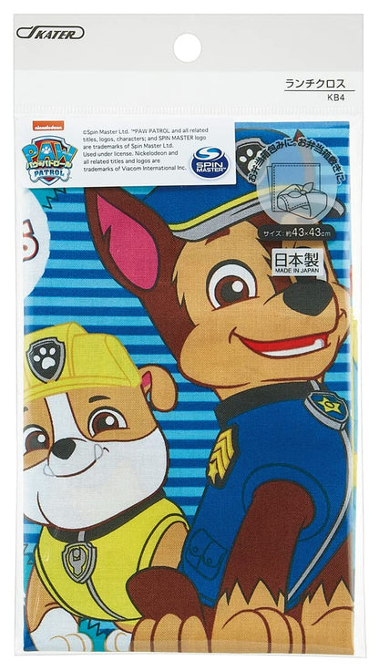 Skater Paw Patrol Lunch Cloth 43x43cm Made in Japan - KB4-A Skater- Japan Figure Store - #1 Bring To You The Best Japanese Goods