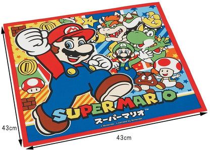 Skater Super Mario 17 Lunch Cloth Made in Japan- Japan Figure Store - #1 Bring To You The Best Japanese Goods
