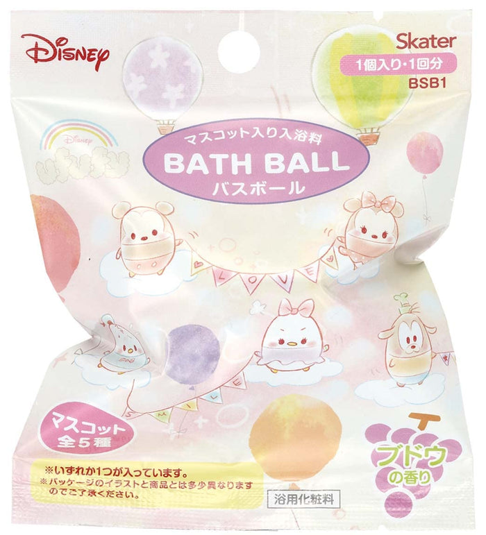 Skater Disney Ufufi Bath Bomb Skater Mascot Additive Bsb1-A Bath Ball- Japan Figure Store - #1 Bring To You The Best Japanese Goods