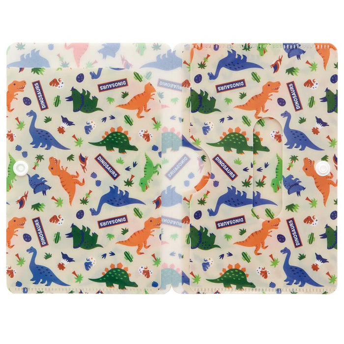 Skater Dinosaur Mask Case - Compact Storage for Cards Pocket Tissues Small Items - Mkc2-A- Japan Figure Store - #1 Bring To You The Best Japanese Goods