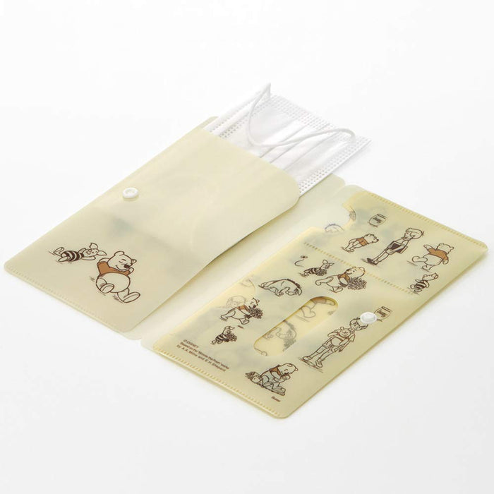 Skater Disney Winnie The Pooh Small Items Storage Case for Masks Cards Pocket Tissues - Mkc1-A- Japan Figure Store - #1 Bring To You The Best Japanese Goods