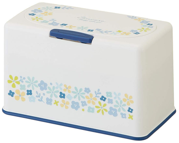 Skater Small Flower Mask Storage Lift-Up Type Holds 60 Masks - Mkst1-A- Japan Figure Store - #1 Bring To You The Best Japanese Goods
