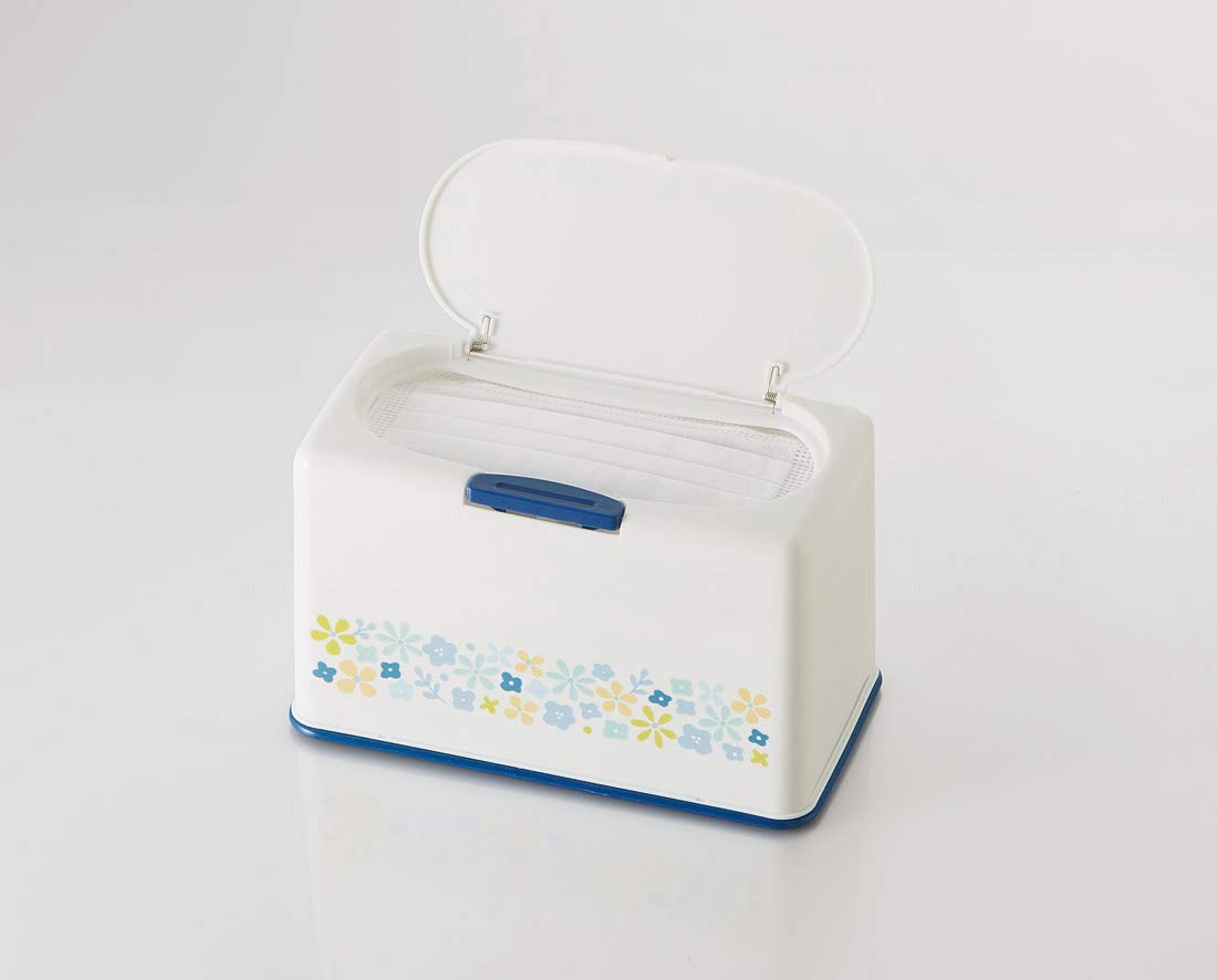 Skater Small Flower Mask Storage Lift-Up Type Holds 60 Masks - Mkst1-A- Japan Figure Store - #1 Bring To You The Best Japanese Goods