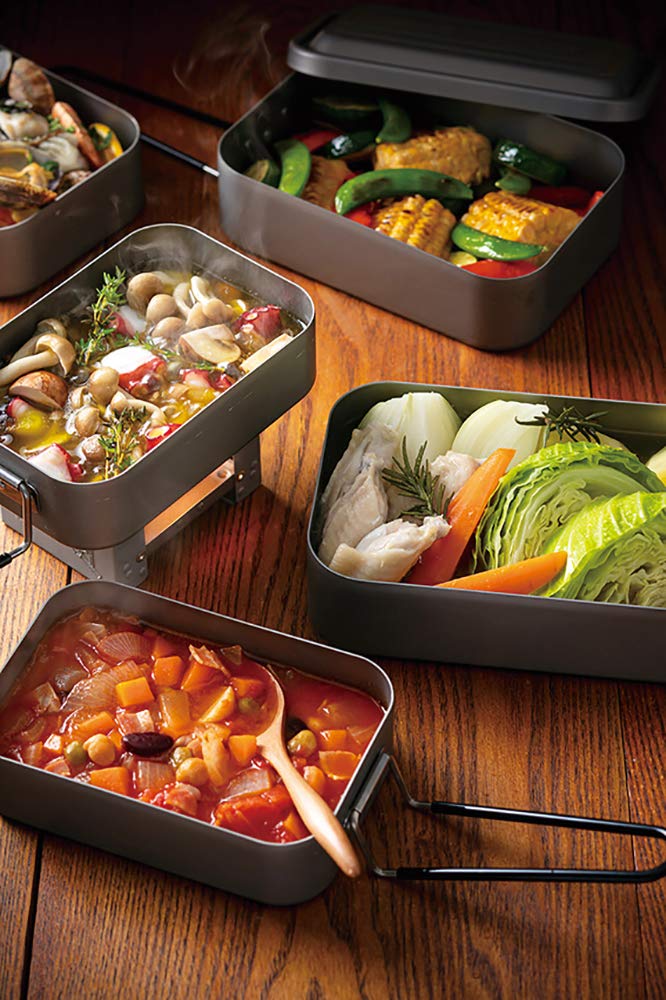 1000ml Skater Outdoor Marvel Mess Box - AFTM10 No Seasoning Required- Japan Figure Store - #1 Bring To You The Best Japanese Goods