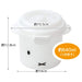 Skater 1 Cup Microwave Rice Cooker and Maker with Rack 640ml Capacity- Japan Figure Store - #1 Bring To You The Best Japanese Goods