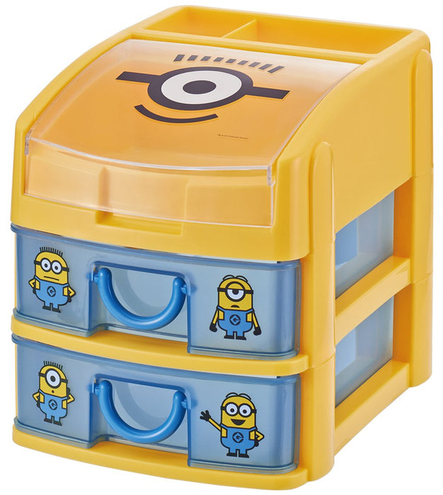 Skater Mini Chest 2-Drawer Accessory Storage Despicable Me Minions - Che3N- Japan Figure Store - #1 Bring To You The Best Japanese Goods