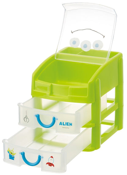 Skater Alien Face Mini Chest with 2 Drawers - Small Item Storage Che3N Model- Japan Figure Store - #1 Bring To You The Best Japanese Goods
