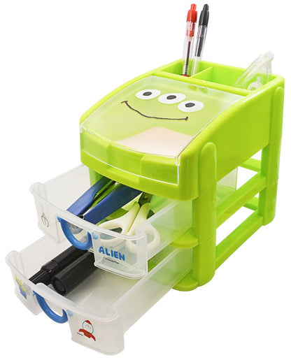 Skater Alien Face Mini Chest with 2 Drawers - Small Item Storage Che3N Model- Japan Figure Store - #1 Bring To You The Best Japanese Goods