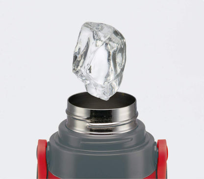 Skater Disney Cars 2Way Stainless Steel Water Bottle with Cup 600ml- Japan Figure Store - #1 Bring To You The Best Japanese Goods