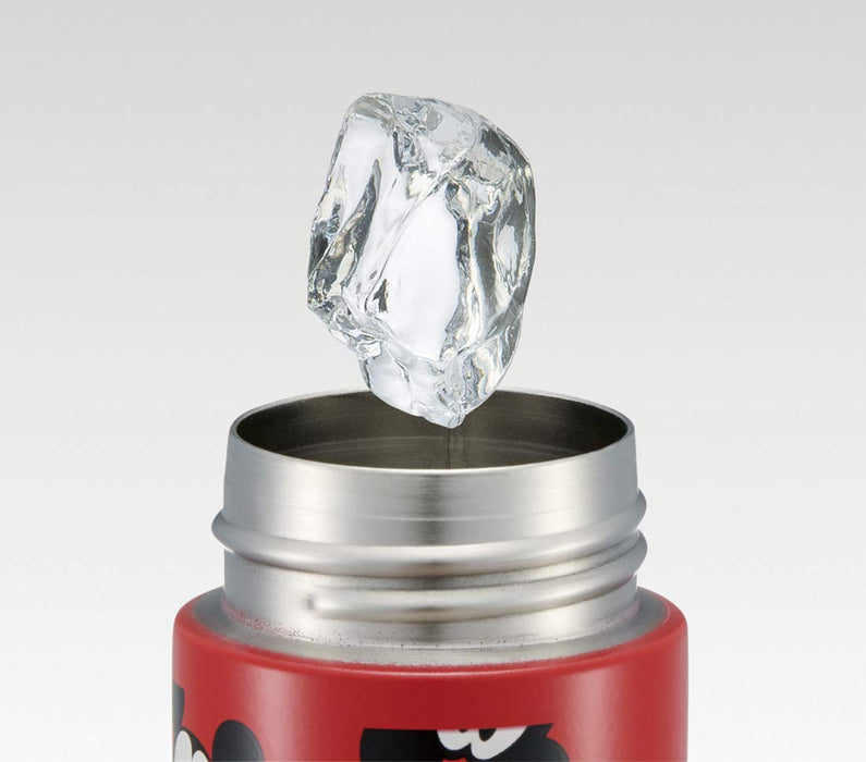 Skater Disney Mickey Faces 120ml Mini Stainless Steel Water Bottle- Japan Figure Store - #1 Bring To You The Best Japanese Goods