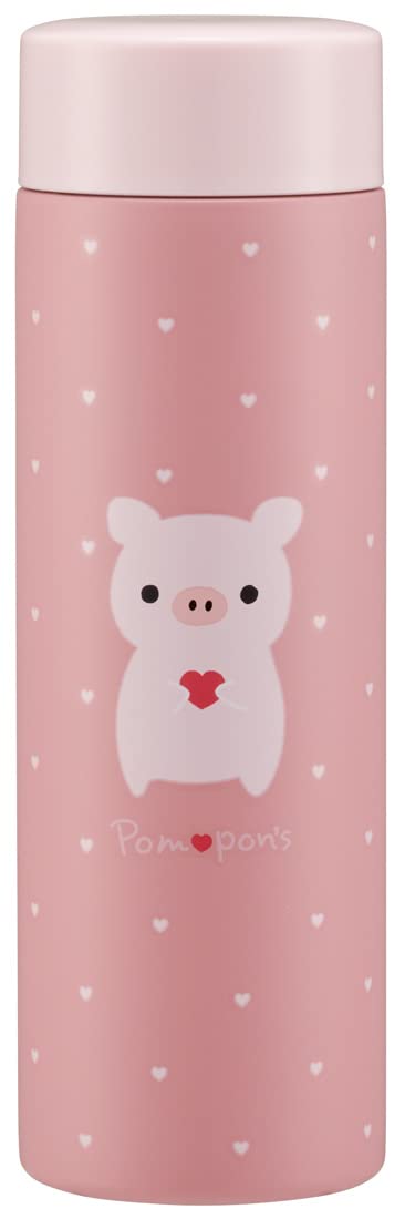 Skater Ultra Lightweight 350ml Stainless Steel Water Bottle – Pompon's Pig Design- Japan Figure Store - #1 Bring To You The Best Japanese Goods