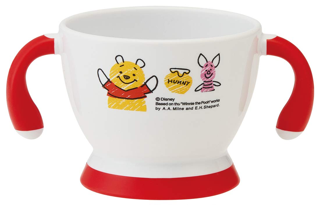 Skater Disney Pooh Sketch Baby Two-Handed 200ml Easy Grip Mug - WP21- Japan Figure Store - #1 Bring To You The Best Japanese Goods