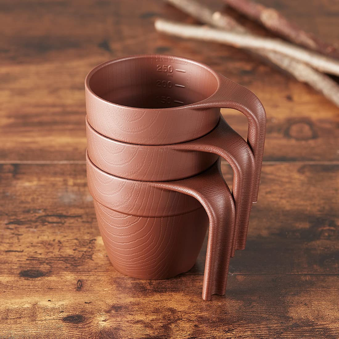 Skater Brown 280ml Easy-To-Hold Hard Plastic Mug Nmgs1Hme- Japan Figure Store - #1 Bring To You The Best Japanese Goods