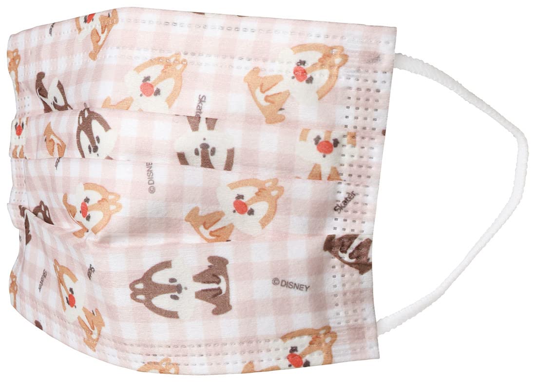 Skater 3-Ply Children's Masks Pack of 10 Featuring Disney Chip & Dale Design- Japan Figure Store - #1 Bring To You The Best Japanese Goods