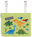 Skater Dinosaur 2Way Outing Pocket Pouch with Shoulder Strap - 11cm X 14cm X 3cm- Japan Figure Store - #1 Bring To You The Best Japanese Goods