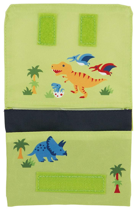 Skater Dinosaur 2Way Outing Pocket Pouch with Shoulder Strap - 11cm X 14cm X 3cm- Japan Figure Store - #1 Bring To You The Best Japanese Goods
