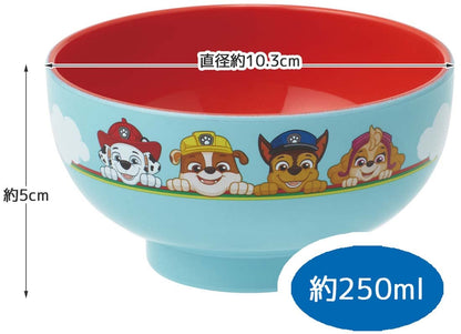 Skater Paw Patrol Kids Soup Bowl Painted 250ml - N6-A Series- Japan Figure Store - #1 Bring To You The Best Japanese Goods