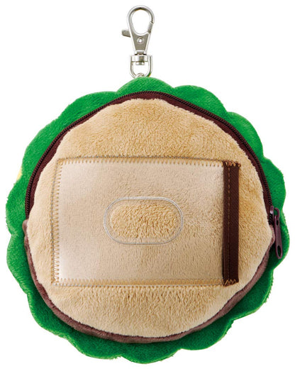 Skater Brand Burger Conks Pass Case with Reel Pouch - Pasc1 Design- Japan Figure Store - #1 Bring To You The Best Japanese Goods