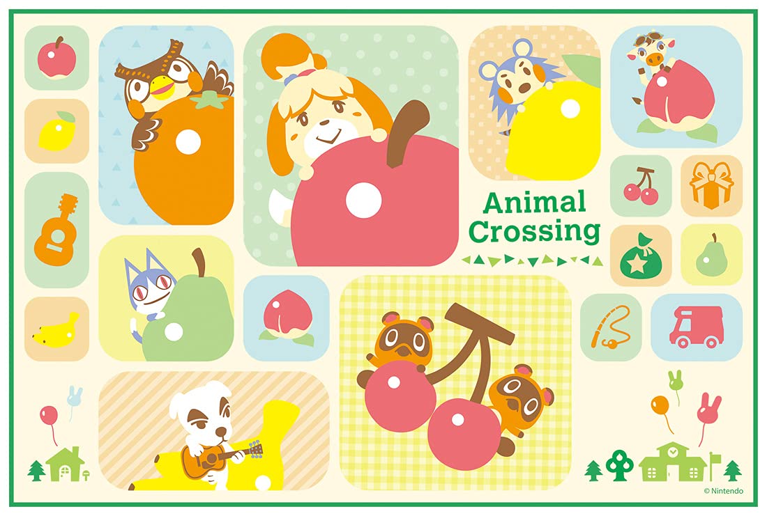 Skater Animal Crossing Picnic Sheet Size S 60x90cm - 21 Vs1-A Version- Japan Figure Store - #1 Bring To You The Best Japanese Goods