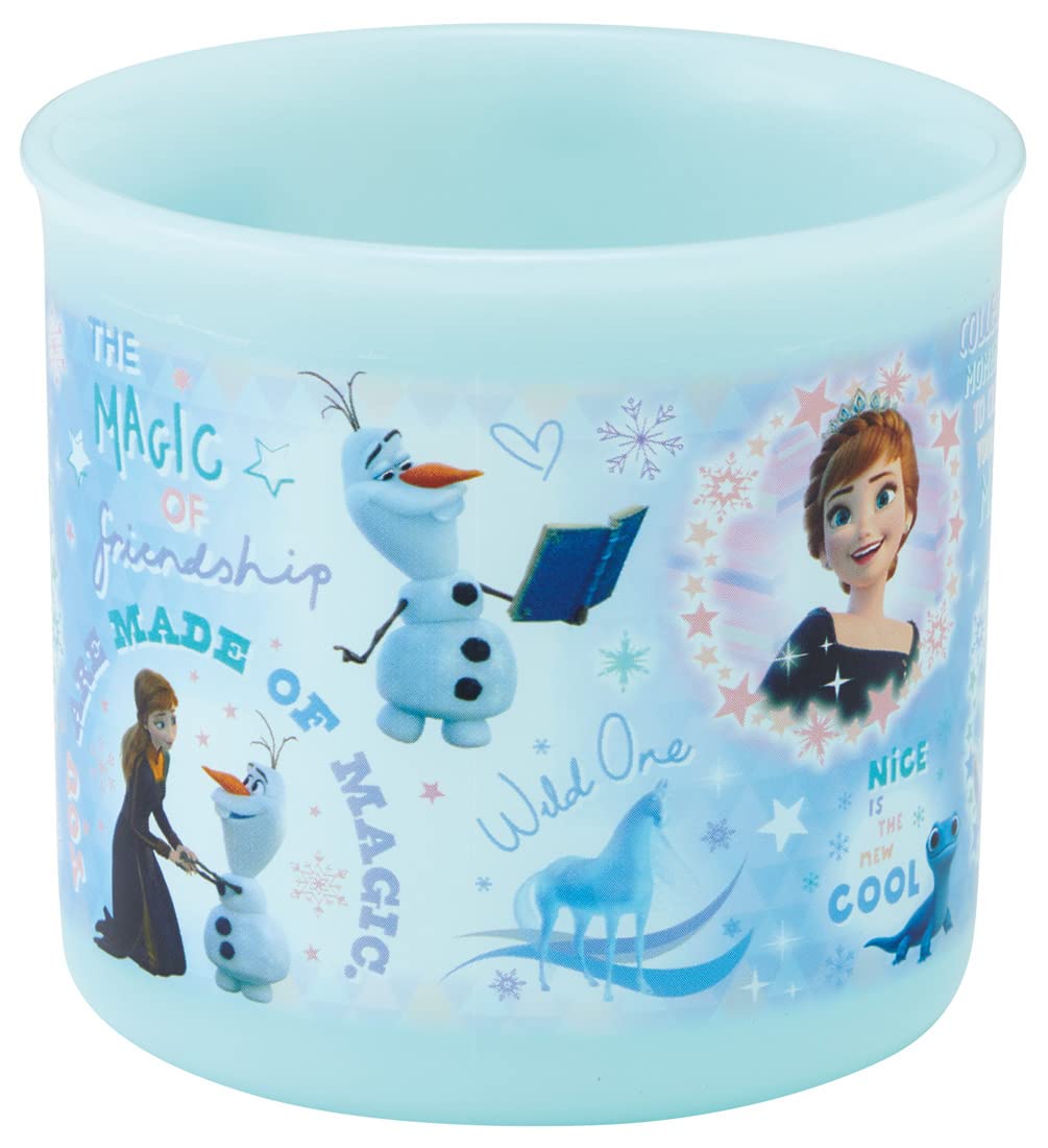 Skater Disney Frozen 2 Girl's Antibacterial Plastic Cup Dishwasher Safe Made in Japan- Japan Figure Store - #1 Bring To You The Best Japanese Goods