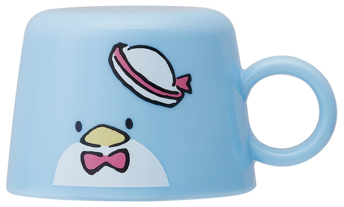 Skater Tuxedo Sam Sanrio 9.6x5.3cm Plastic Bottle Cap Cup - CPB1 Model- Japan Figure Store - #1 Bring To You The Best Japanese Goods