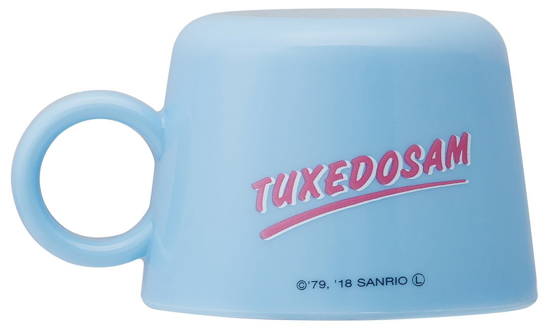 Skater Tuxedo Sam Sanrio 9.6x5.3cm Plastic Bottle Cap Cup - CPB1 Model- Japan Figure Store - #1 Bring To You The Best Japanese Goods