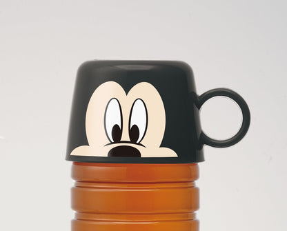 Disney Mickey Face Skater Bottle Cap Cup Plastic CPB1- Japan Figure Store - #1 Bring To You The Best Japanese Goods