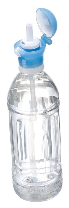 Skater 350ml and 500ml Gray and White Plastic Bottle with Straw Cap and Carrying Case- Japan Figure Store - #1 Bring To You The Best Japanese Goods