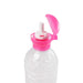 Skater Pink Push-Type Plastic Bottle with Straw Cap 350Ml & 500Ml Pshc3-A Model- Japan Figure Store - #1 Bring To You The Best Japanese Goods