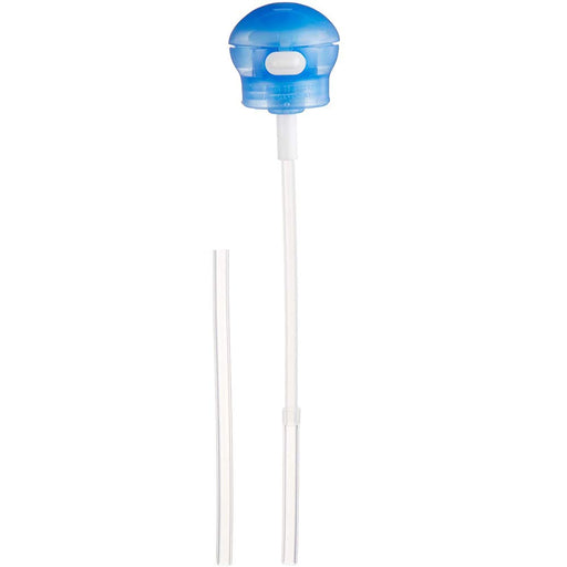 Skater 350ml/500ml Sky Blue Push-Type Plastic Bottle with Straw Cap PSHC3- Japan Figure Store - #1 Bring To You The Best Japanese Goods