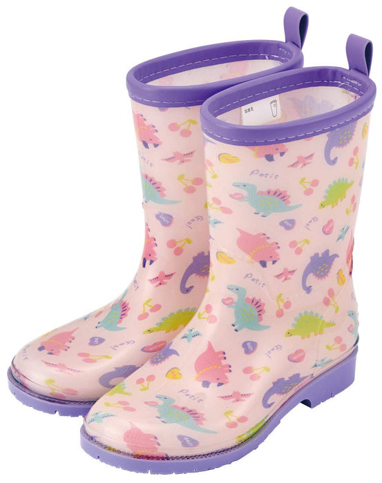 Skater Happy & Smile Kids Rain Boots with Reflective Tape 18cm- Japan Figure Store - #1 Bring To You The Best Japanese Goods