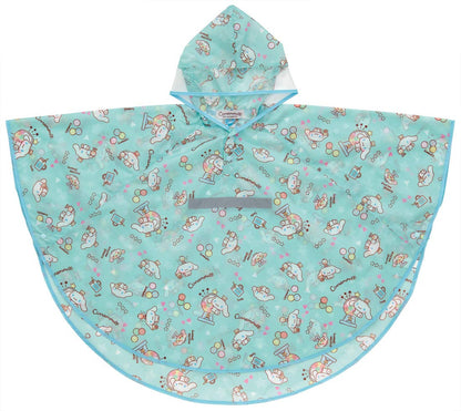 Skater Girls Cinnamoroll Sanrio Rain Poncho Children's Raincoat Suitable for 110-125cm Height- Japan Figure Store - #1 Bring To You The Best Japanese Goods