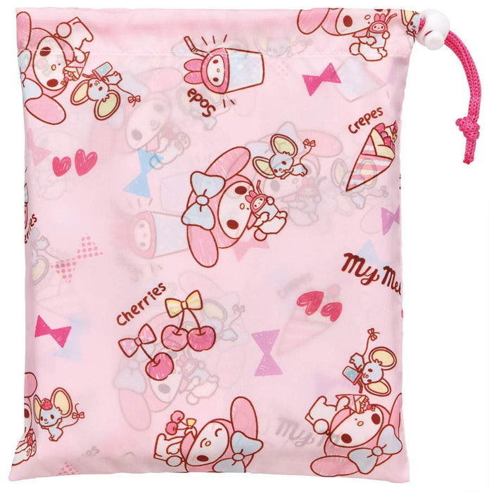 Skater My Melody Girls Rain Poncho Suitable for 110-125cm Height Sanrio Children's Raincoat- Japan Figure Store - #1 Bring To You The Best Japanese Goods