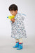 Skater Kids Rain Poncho 80-100cm - I'M Doraemon Sanrio Design Raincoat