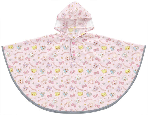 Skater Mewkledreamy Rain Poncho for Girls Kids' Raincoat Suitable for Height 80-100cm- Japan Figure Store - #1 Bring To You The Best Japanese Goods