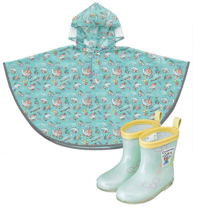 Skater Cinnamoroll Rain Poncho for Girls - Kids Raincoat Suitable for 80-100cm Height- Japan Figure Store - #1 Bring To You The Best Japanese Goods