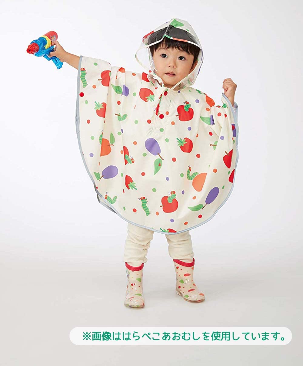 Skater Baby Shark Rain Poncho - Suitable for Kids Height 80-100cm- Japan Figure Store - #1 Bring To You The Best Japanese Goods