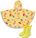 Skater Curious George Kids Rain Poncho Suitable for 80-100cm Height- Japan Figure Store - #1 Bring To You The Best Japanese Goods