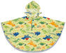 Skater Dinosaur Picture Rain Poncho for Kids Suitable for 80-100cm Height- Japan Figure Store - #1 Bring To You The Best Japanese Goods