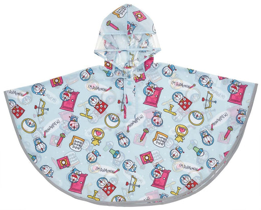 Skater Doraemon Design Rain Poncho for Kids Suitable for 80-100cm Height- Japan Figure Store - #1 Bring To You The Best Japanese Goods
