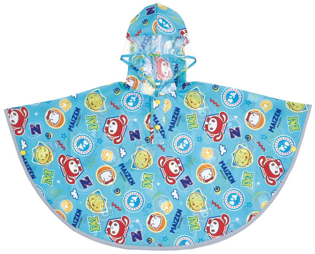 Skater Kids Rain Poncho Maizen Sisters Design Suitable for 80-100cm Height- Japan Figure Store - #1 Bring To You The Best Japanese Goods