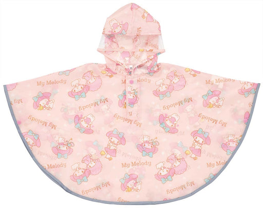 Skater My Melody Sanrio Children's Rain Poncho Suitable for 80-100cm Height- Japan Figure Store - #1 Bring To You The Best Japanese Goods