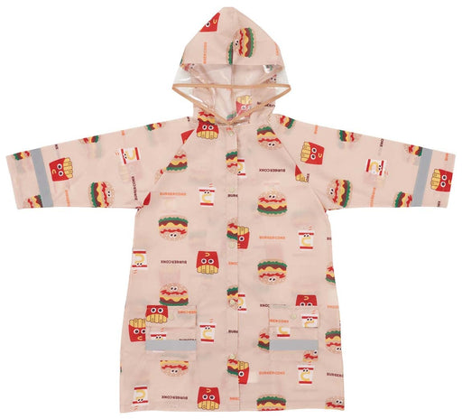 Skater Kid's Raincoat Burger Conks Design Suitable for 110-125cm Heights - Raco1N-A- Japan Figure Store - #1 Bring To You The Best Japanese Goods