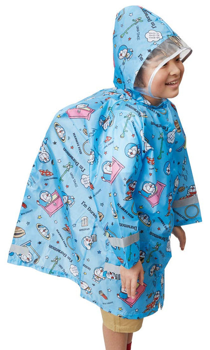 Skater Doraemon Kids Raincoat 110-125cm Height Suitable Secret Gadgets Theme Raco1N- Japan Figure Store - #1 Bring To You The Best Japanese Goods