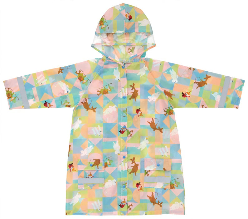 Skater Moomin Anime Kids Raincoat Suitable for Height 110-125cm - Raco1N- Japan Figure Store - #1 Bring To You The Best Japanese Goods