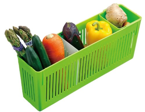 Skater Large Green Vegetable Storage Case Refrigerator Organizer Made in Japan- Japan Figure Store - #1 Bring To You The Best Japanese Goods
